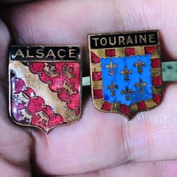 Antique Mens French Historical Cuff Links For Men 