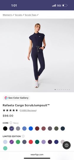 Figs Jumpsuit Xl Navy