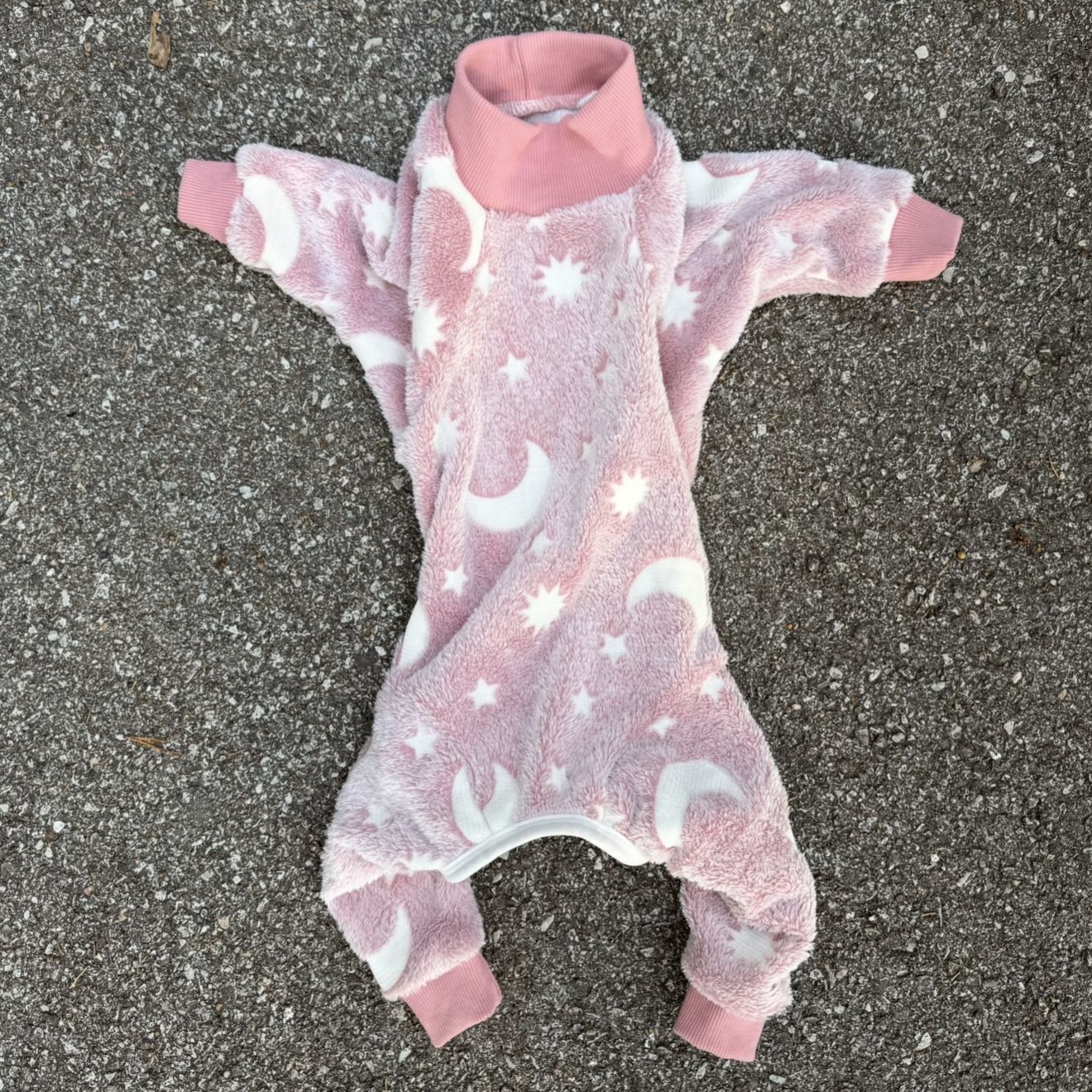 Moon & Star Pattern Dog Pajamas/Jumpsuit