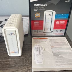 Arris Cable And WiFi Modem Router 