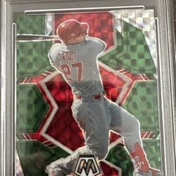 2022 Mike Trout Green Mosaic