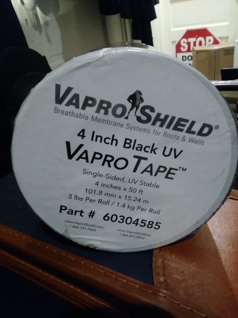 Vapro Shield 4inch Black UV Vapro Tape
