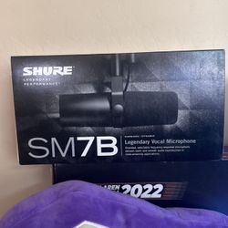 SHURE SM7B Microphone (New)