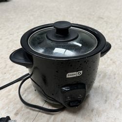 Dash Mini Rice Cooker – Black – Works Great