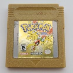 Pokemon Gold Version For Nintendo Gameboy 
