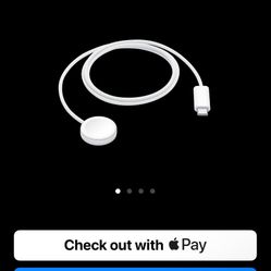 Apple Watch Magnetic Fast Charger to USB-C Cable (1 m)