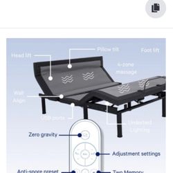 Casper Adjustable Base Max (1 Queen size left)