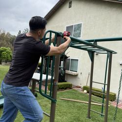 We assemble ANYTHING! Playsets, Gym equipment,Trampolines| Same day available| San Dimas and surrounding cities