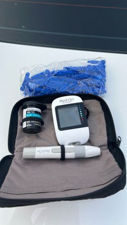 Blood glucose checker kit