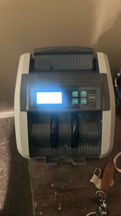 Money Counter Machine with LCD Display