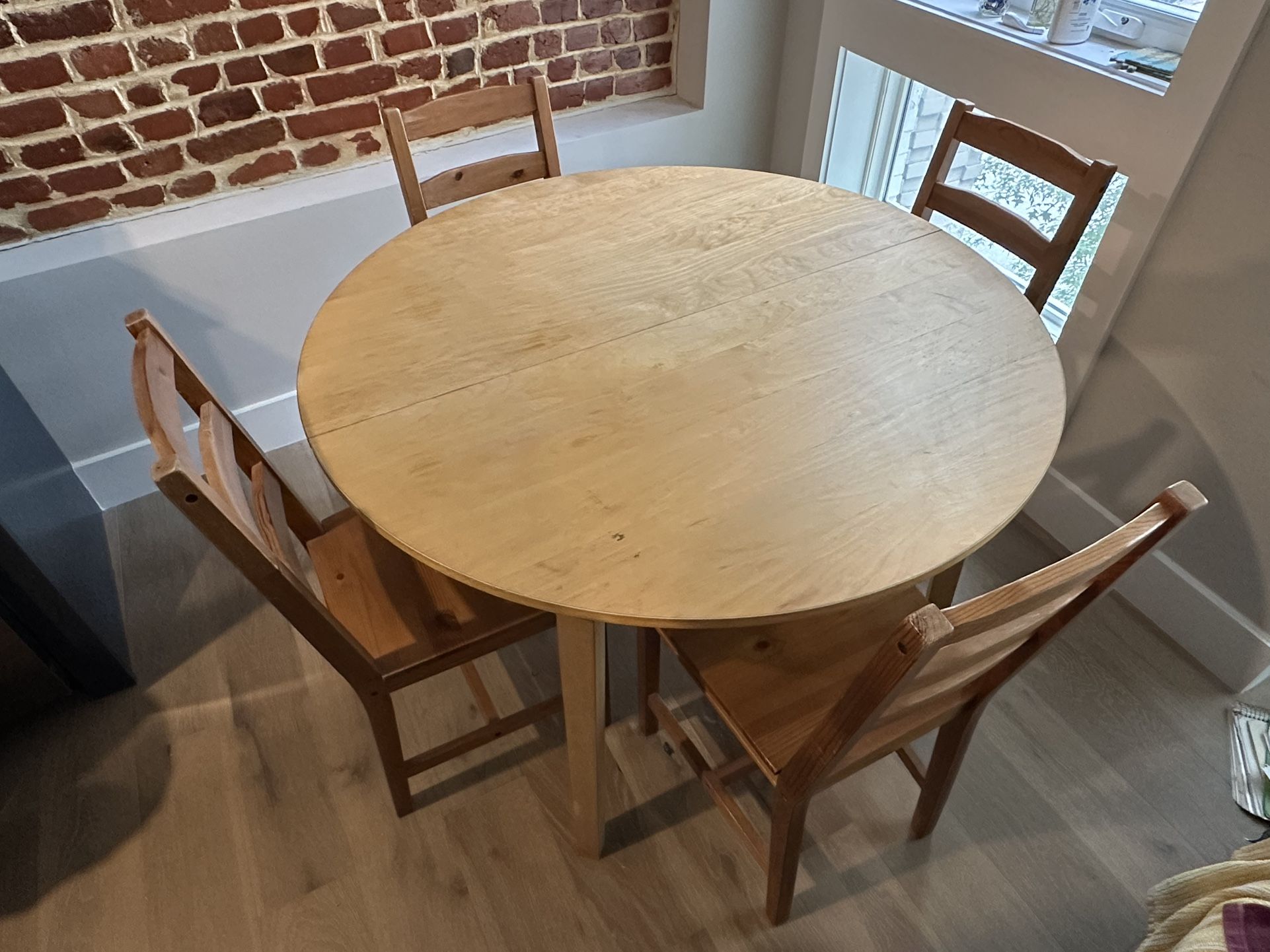 Wooden Kitchen Table Set