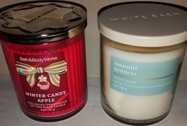 BATH & BODY WORKS CANDLES
