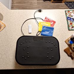 Shaker Plate: SoftGym Vibration Plate Exercise Machine 450 Pound Capacity, With Remote And Bands