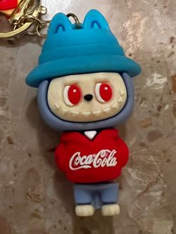 New Labubu Coca Cola key chain