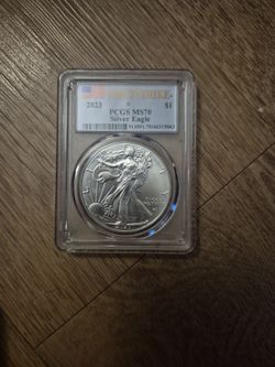 2023 PCGS MS 70 Silver Eagle 
