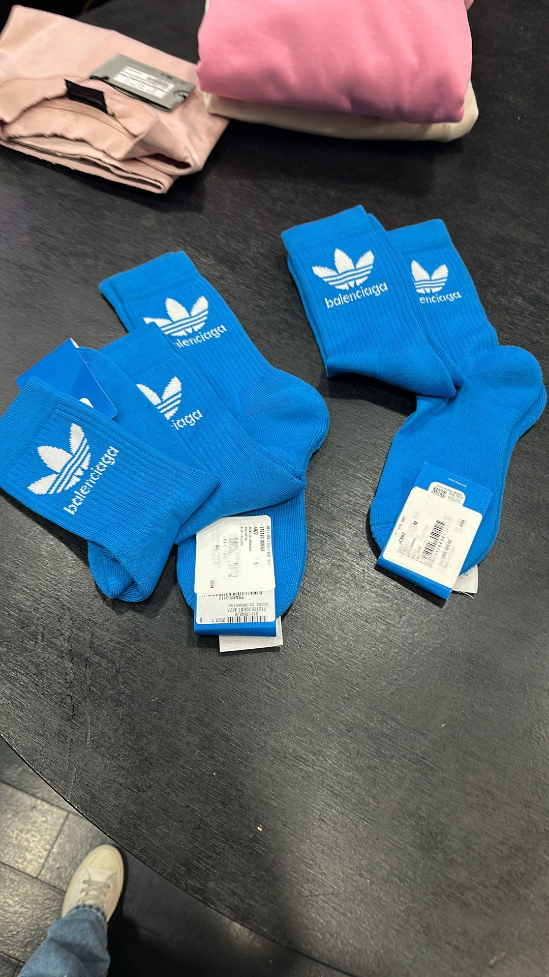 Balenci X Adidas Socks