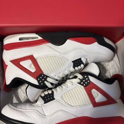 Jordan 4 Red Cement