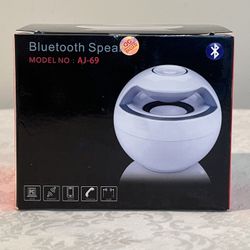 BLUETOOTH SPEAKER ~ MODEL AJ-69 ~ SEALED BOX ~ NEVER OPENED ~ NEW