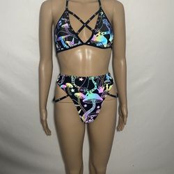 Two piece rave Set