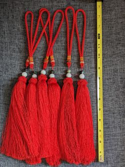 Red Tassels