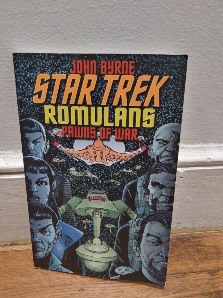 Star Trek Romulans Pawns of War John Byrne Book. Message me anytime if interested will send more pictures or videos thank you.