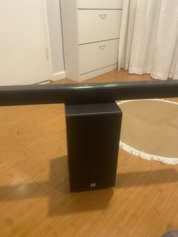 JBL Soundbar and Subwoofer