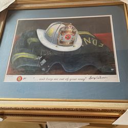 George Thomas Venturini Painting NYFD Fire dept