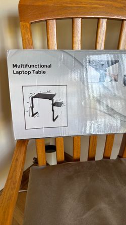 Multifunctional laptop table