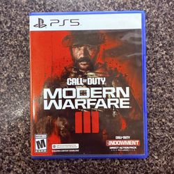 Call Of Duty: Modern Warfare III PlayStation 5 Game