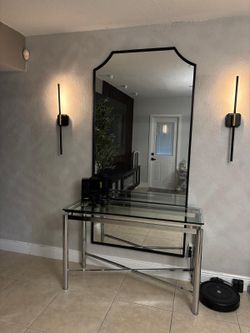 Glass Consolé Table
