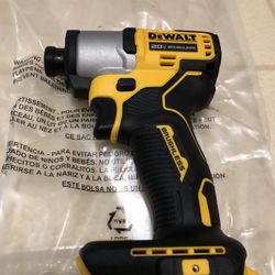 Dewalt 20v Brushless 1/4 in. Cordless Impact Driver (Tool only)
