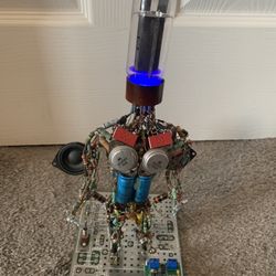 electronics Art Amplifier Repurpose vacuum tube head robot