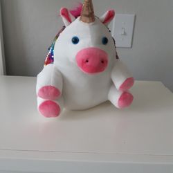 NEW WOT, PLUSH UNICORN 