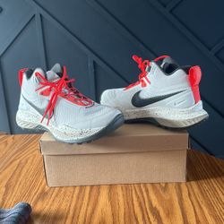 Nike React SBF Mid Light bone Picante