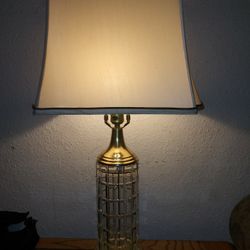  Vintage Crystal Lamps Matching Set Of 2 