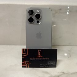 iPhone 15 Pro 1 TB Unlocked/ Works On Any Carrier