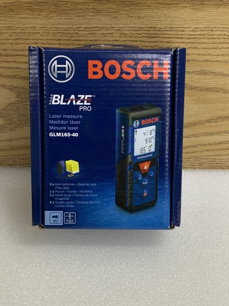 Bosch GLM165-40 Blaze Pro Laser Measuring Tool