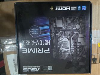 ASUS PRIME H510M-K R2.0 Intel H510 LGA 1200 Micro ATX Motherboard