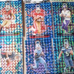 55 Card Lot Mosaic Football Cards 