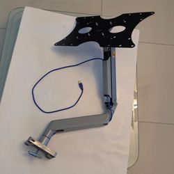 NB North Bayou NB G40 Gas Spring Arm 22-40 inch Screen Desktop Monitor with TV Adapter Included.