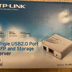 Single USB2.0 Port MFP and Storage Server (TL-PS310U)