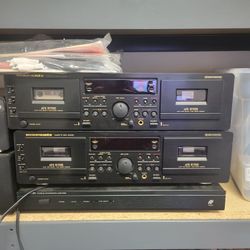 Marantz SR4120 Receiver & CD Player & 2 Tape Decks & Niles Amp