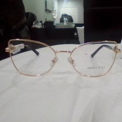 JIMMY CHOO FRAMES GOLD (BRAND NEW)