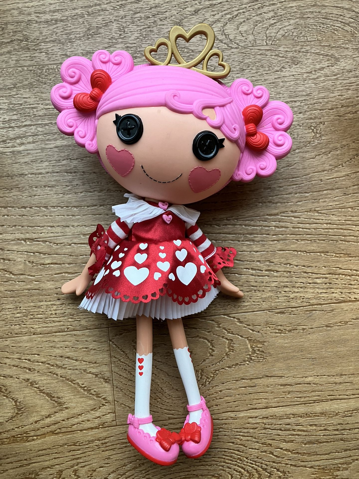 ❤️Lalaloopsy Full Size Queenie Red Heart Doll ❤️