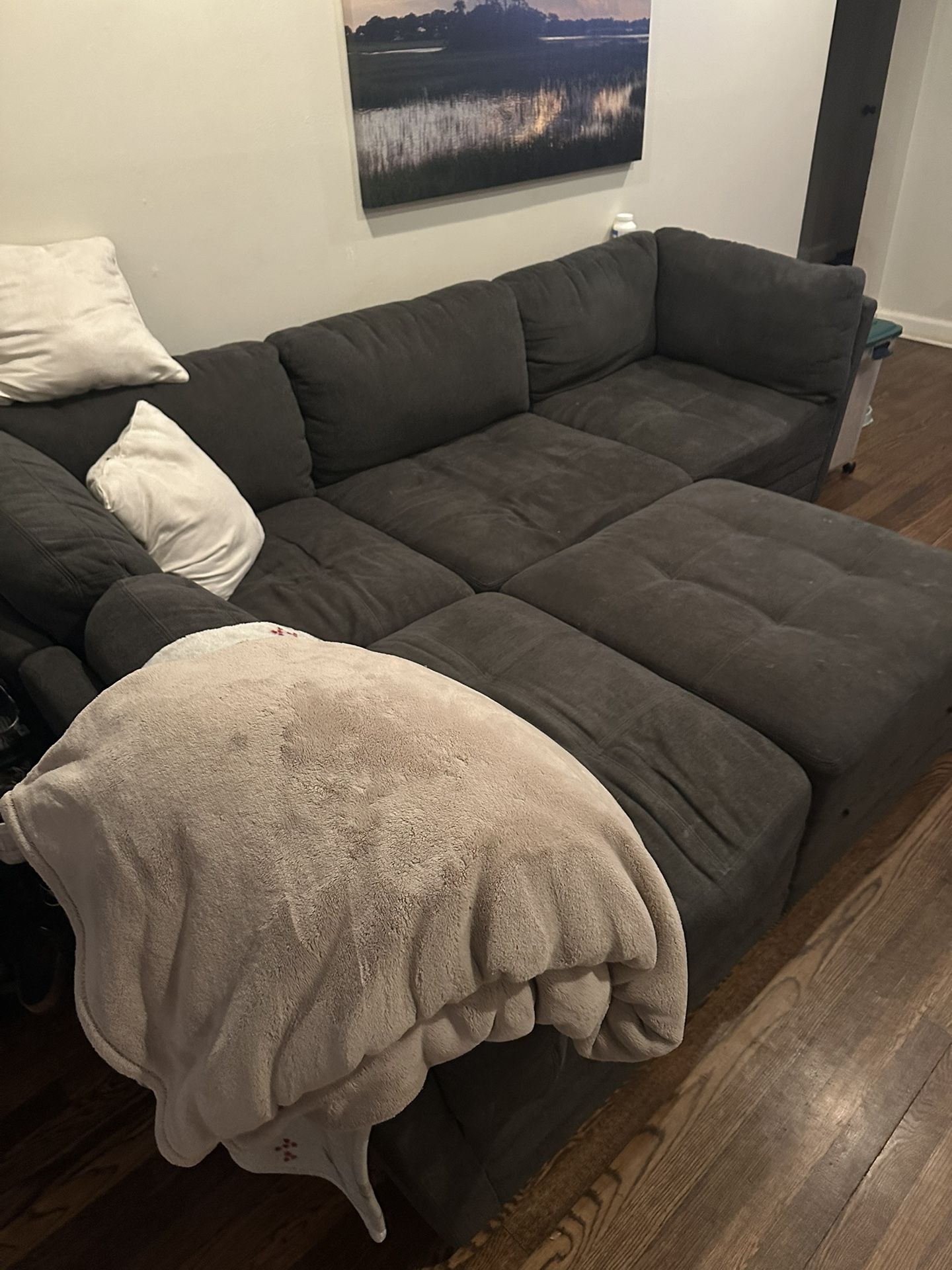 5 Piece Sectional With Ottoman 