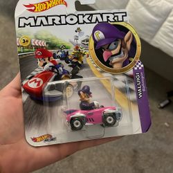 Hot Wheels Mario Kart Waluigi 