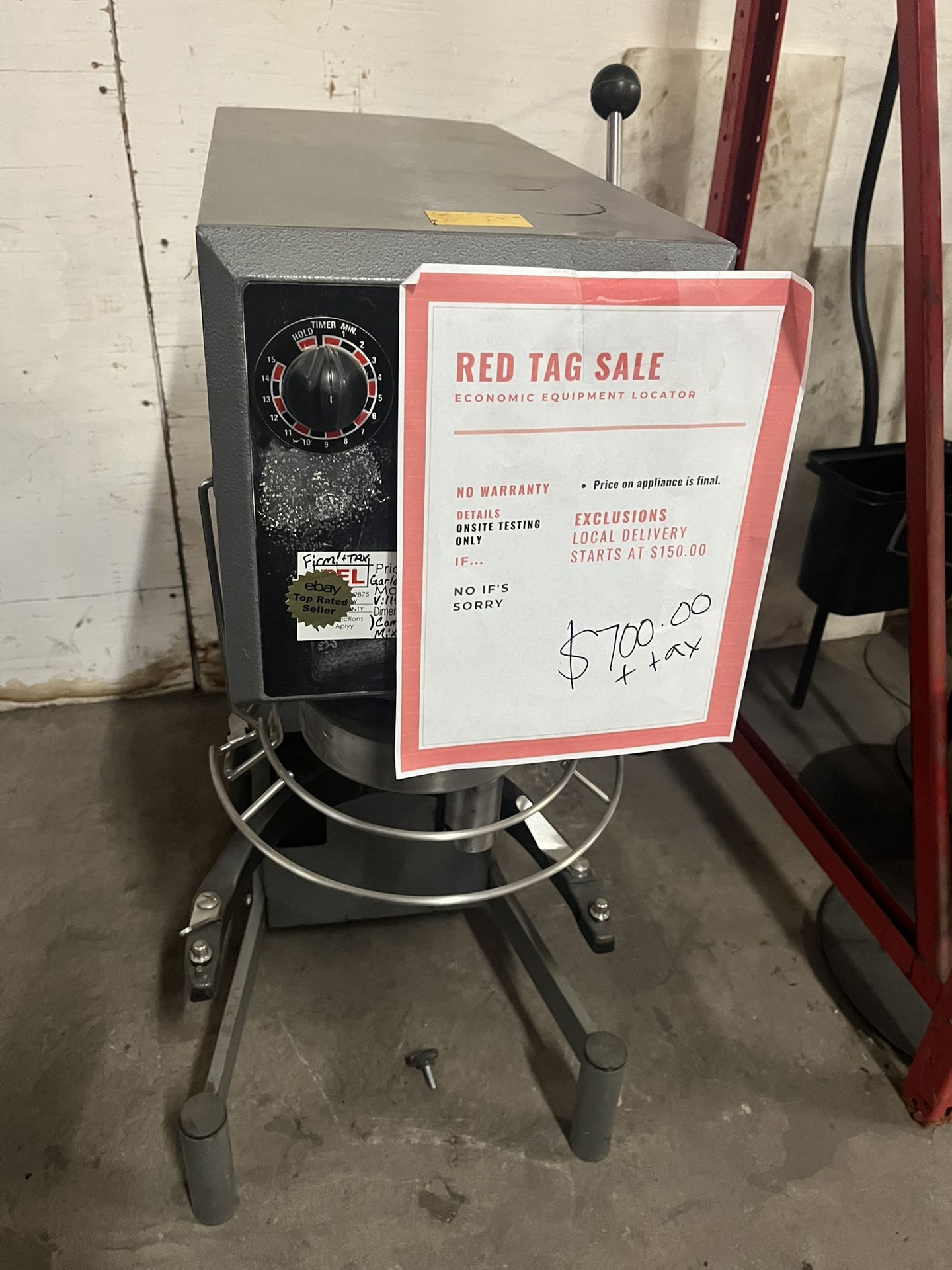 20QT Commercial Mixer