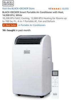 BLACK+DECKER Smart Portable Air Conditioner
