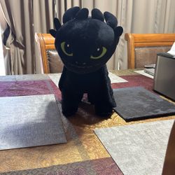 How To Tran Your Dragon The Hidden World Toothless Plush