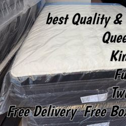 Plush Pillow Top Twin Size Set / Camas 